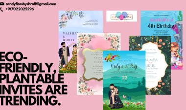 ECO-FRIENDLY, PLANTABLE INVITES ARE ALL THAT PEOPLE ARE TALKING ABOUT THIS 2023 .