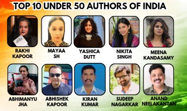 TOP 10 UNDER 50 AUTHORS OF INDIA 2024
