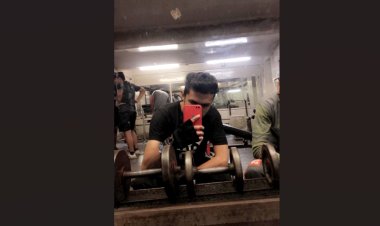 Abhishek Rotliwala sweats it out in scorching summer workout session