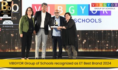 VIBGYOR Group of Schools recognized as ET Best Brand 2024