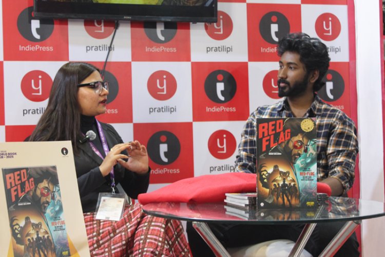 "Red Flag: The Dark Hero Who Will Determine Chennai's Fate – Exclusive Insights at World Book Fair 2025!"