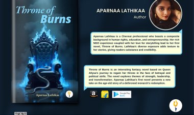 Epic Fantasy Meets Emotional Depth: Throne of Burns by Aparnaa Lathikaa