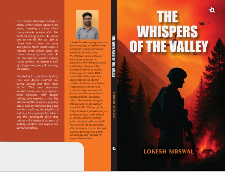 Lokesh Sirswal’s The Whispers of the Valley Wins Rabindra Ratan Puruskar 2025 for Shattering Literary Norms.