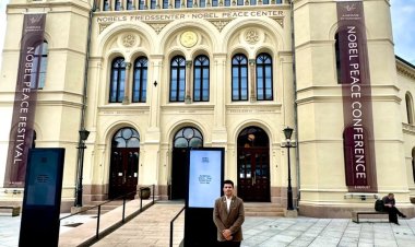 Rahul Chaly at the Nobel Peace Conference 2025— Commemorating 80 Years Since Hiroshima and Nagasaki While Advancing Global Peace Efforts.