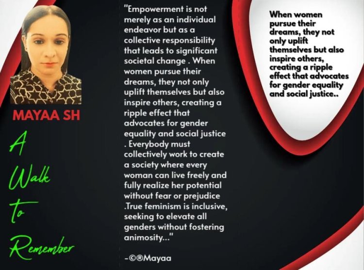 Mayaa SH | A Walk To Remember ...