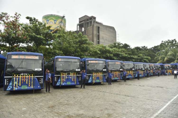 Indore Accelerates Green Mobility with 50 New AC Electric Buses