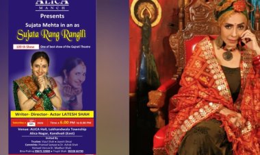Sujata Rangrangili: Sujata Mehta’s Powerful One-Woman Gujarati Theatre Show in Mumbai