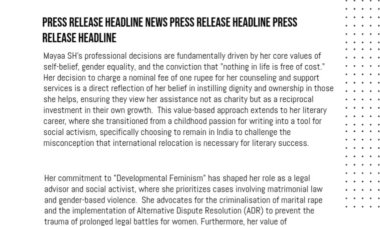 Mayaa SH And Her Mindset ....