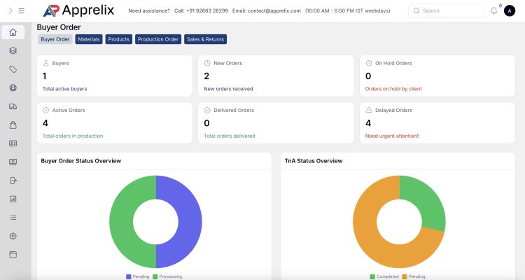 Apprelix, A Cloud-based AI Powered Apparel ERP: A Smarter Way to Run Your Apparel Business