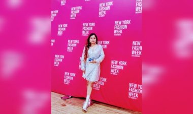 Ms Haryana and Her Mesmerizing Cinematic Fashion and Radiant Presence at New York Fashion Week in New York