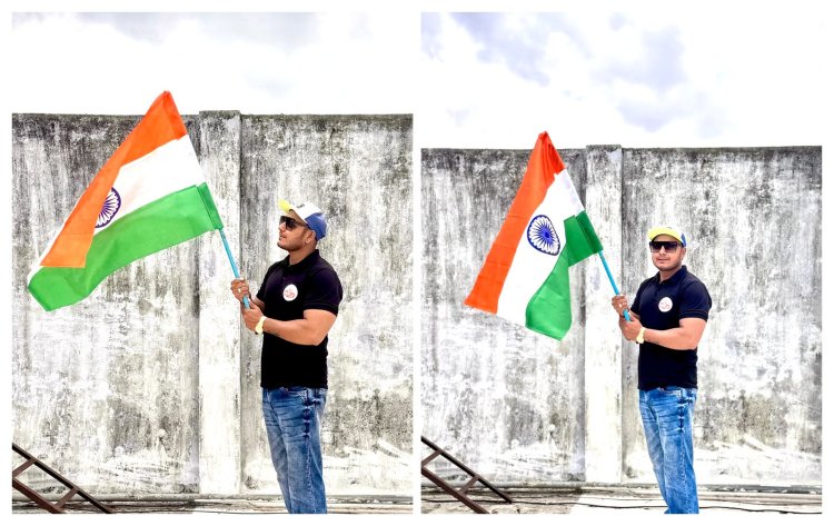 Aman Rathod Celebrates 80th Independence Day in His Hometown Vadodara, Inspiring Gujarat’s Fitness Community