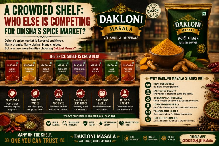 A Crowded Shelf: Who Else Is Competing for Odisha's Spice Market