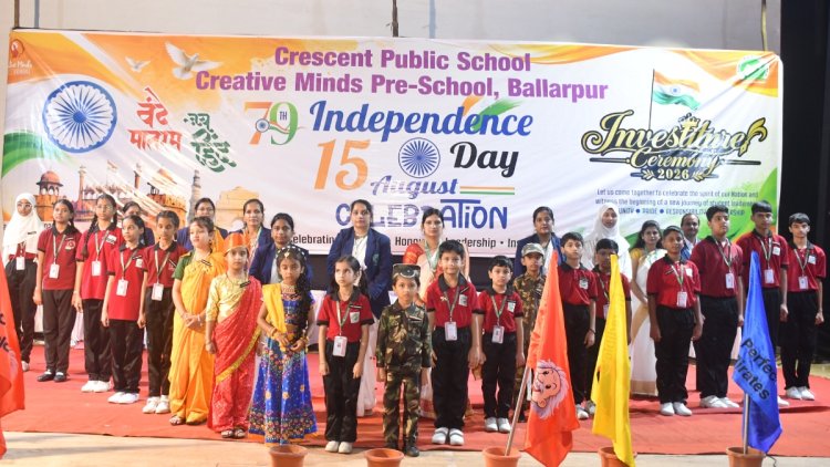 One Nation, Many Voices: Crescent Public School and Creative Minds Pre-School Celebrate Independence, Leadership and Environmental Responsibility