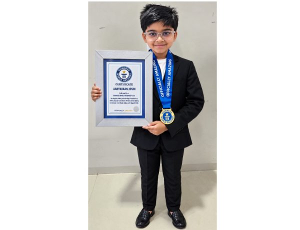 ???? FROM GENIUS KID TO GUINNESS WORLD RECORDS ACHIEVEMENT: THE EXTRAORDINARY JOURNEY OF 8-YEAR-OLD AARYAVAAN JOSHI